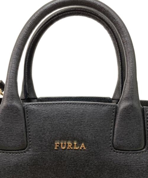 FURLA（フルラ）FURLA (フルラ) 2WAYショルダーバッグ ブラックの古着・服飾アイテム
