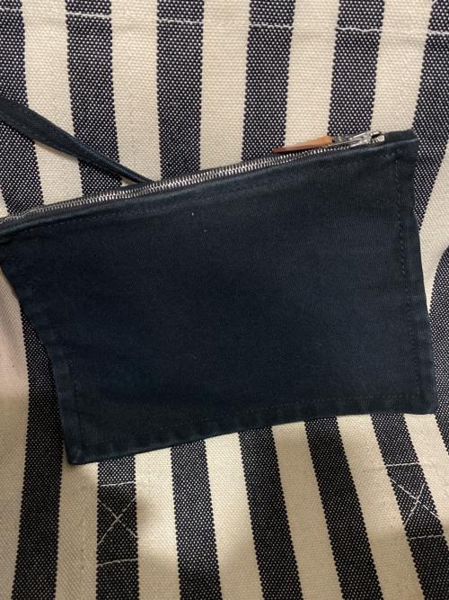 HERMES（エルメス）HERMES (エルメス) カンヌPM-ハンドバッグ ネイビー×アイボリーの古着・服飾アイテム