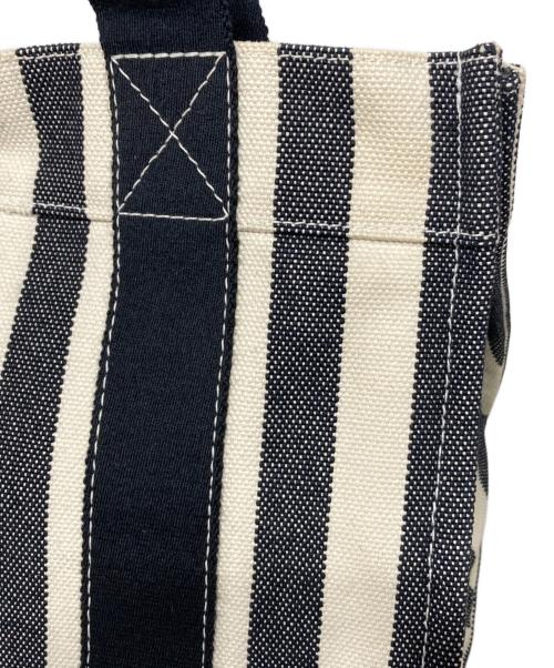 HERMES（エルメス）HERMES (エルメス) カンヌPM-ハンドバッグ ネイビー×アイボリーの古着・服飾アイテム