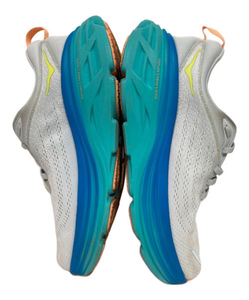 HOKAONEONE（ホカオネオネ）HOKAONEONE (ホカオネオネ) Bondi 8/ボンダイ8 ブルー×グレー サイズ:27の古着・服飾アイテム