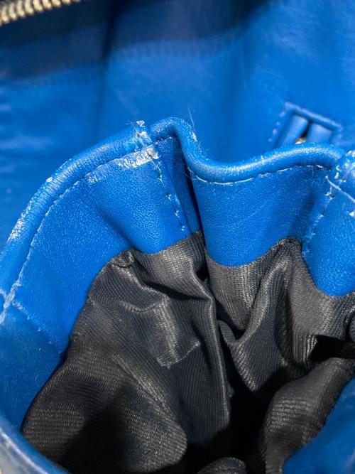 Lewis Leathers（ルイスレザース）Lewis Leathers (ルイスレザース) 391 LIGHTNING-ダブルライダースジャケット ブルー サイズ:34の古着・服飾アイテム