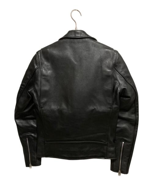SCHOTT BROS.（ショット）SCHOTT BROS. (ショット) JOURNAL STANDARD (ジャーナルスタンダード) 別注ダブルライダースジャケット ブラック サイズ:34の古着・服飾アイテム