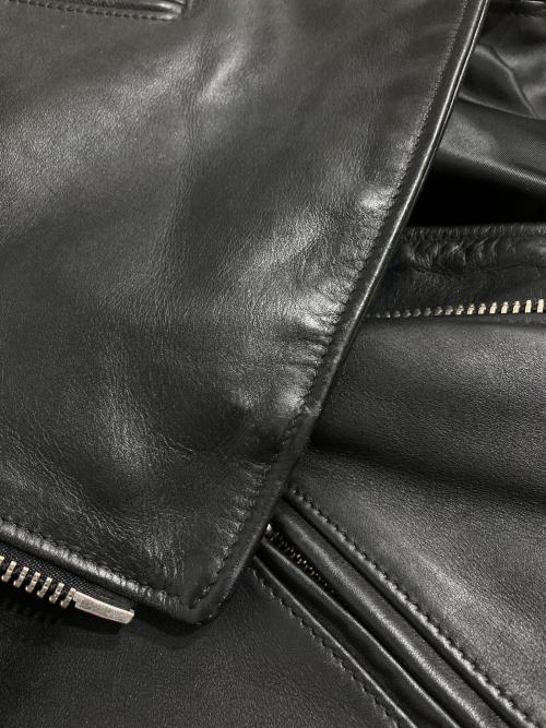 SCHOTT BROS.（ショット）SCHOTT BROS. (ショット) JOURNAL STANDARD (ジャーナルスタンダード) 別注ダブルライダースジャケット ブラック サイズ:34の古着・服飾アイテム