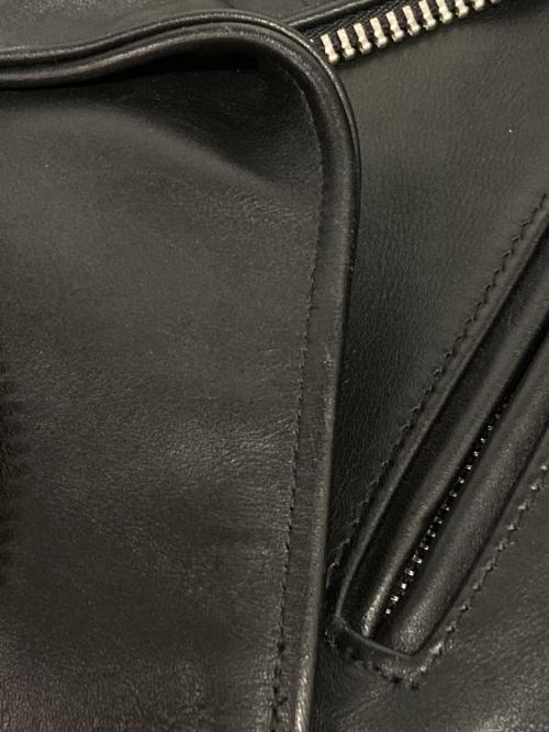SCHOTT BROS.（ショット）SCHOTT BROS. (ショット) JOURNAL STANDARD (ジャーナルスタンダード) 別注ダブルライダースジャケット ブラック サイズ:34の古着・服飾アイテム