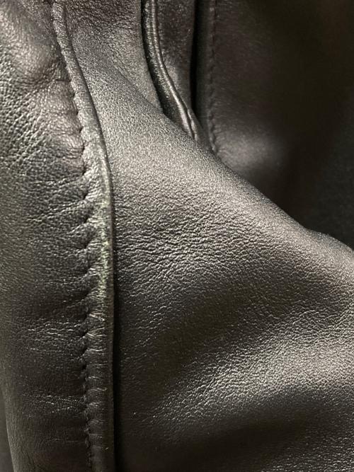 SCHOTT BROS.（ショット）SCHOTT BROS. (ショット) JOURNAL STANDARD (ジャーナルスタンダード) 別注ダブルライダースジャケット ブラック サイズ:34の古着・服飾アイテム