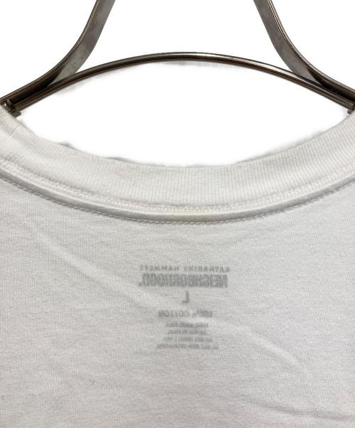 NEIGHBORHOOD（ネイバーフッド）NEIGHBORHOOD (ネイバーフッド) KATHARINE HAMNETT (キャサリンハムネット) プリントTシャツ ブラック×ホワイト サイズ:Lの古着・服飾アイテム