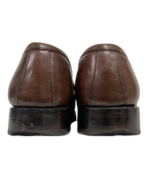 BOW-TIE（ボウタイ）BOW-TIE (ボウタイ) ローファー ブラウン サイズ:6 1/2の古着・服飾アイテム