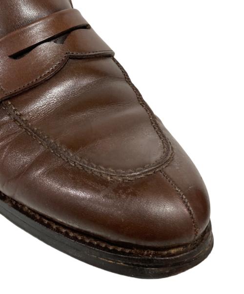 BOW-TIE（ボウタイ）BOW-TIE (ボウタイ) ローファー ブラウン サイズ:6 1/2の古着・服飾アイテム