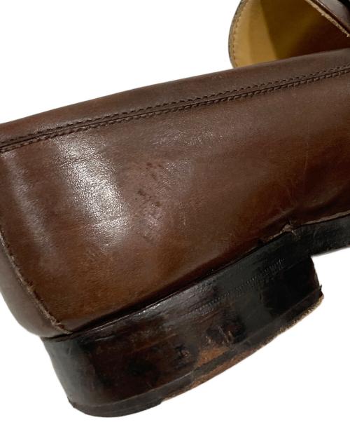 BOW-TIE（ボウタイ）BOW-TIE (ボウタイ) ローファー ブラウン サイズ:6 1/2の古着・服飾アイテム