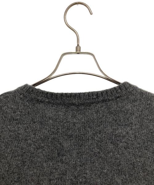 ISSEY MIYAKE MEN（イッセイミヤケメン）ISSEY MIYAKE MEN (イッセイミヤケメン) ウールニット グレー サイズ:Lの古着・服飾アイテム