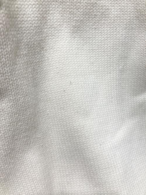 adidas（アディダス）adidas (アディダス) Noah (ノア) バックロゴ刺繍ローゲージニットセーター ホワイトの古着・服飾アイテム