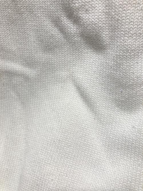 adidas（アディダス）adidas (アディダス) Noah (ノア) バックロゴ刺繍ローゲージニットセーター ホワイトの古着・服飾アイテム