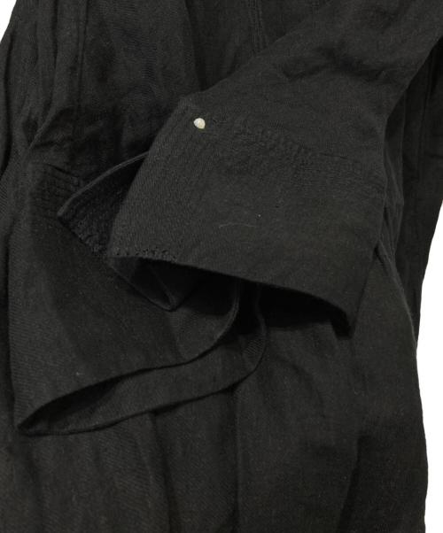 CHAOS（カオス）CHAOS (カオス) アルパカリネンカフカワンピース ブラック サイズ:Fの古着・服飾アイテム