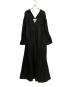 CHAOS（カオス）の古着「アルパカリネンカフカワンピース」｜ブラック