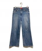 RED CARDレッドカード）の古着「Freddieローライズワイドデニム」｜インディゴ