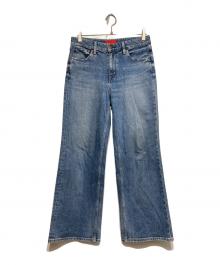 RED CARD（レッドカード）の古着「Freddieローライズワイドデニム」｜インディゴ