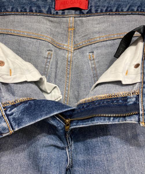 RED CARD（レッドカード）RED CARD (レッドカード) Freddieローライズワイドデニム インディゴ サイズ:25の古着・服飾アイテム