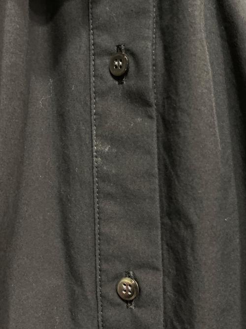 CHAOS（カオス）CHAOS (カオス) コットン混シャツワンピース ブラック サイズ:Fの古着・服飾アイテム