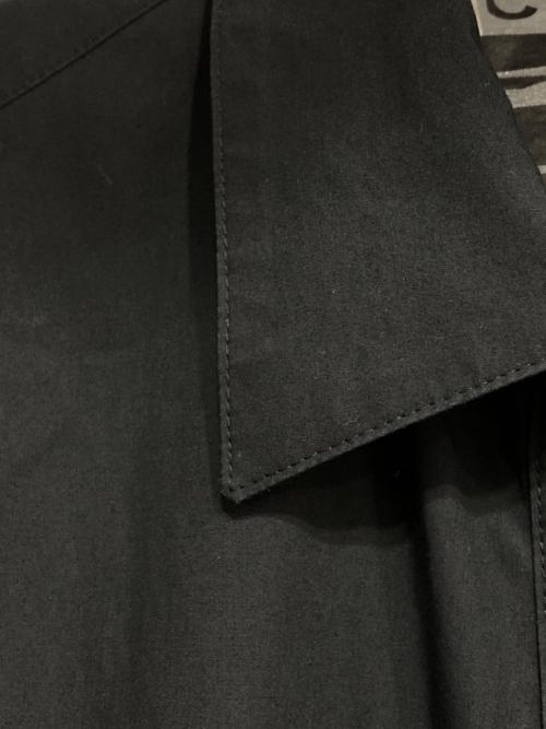 CHAOS（カオス）CHAOS (カオス) コットン混シャツワンピース ブラック サイズ:Fの古着・服飾アイテム