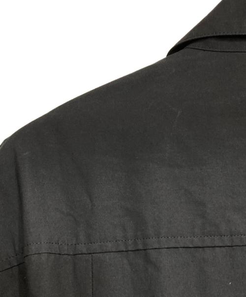 CHAOS（カオス）CHAOS (カオス) コットン混シャツワンピース ブラック サイズ:Fの古着・服飾アイテム