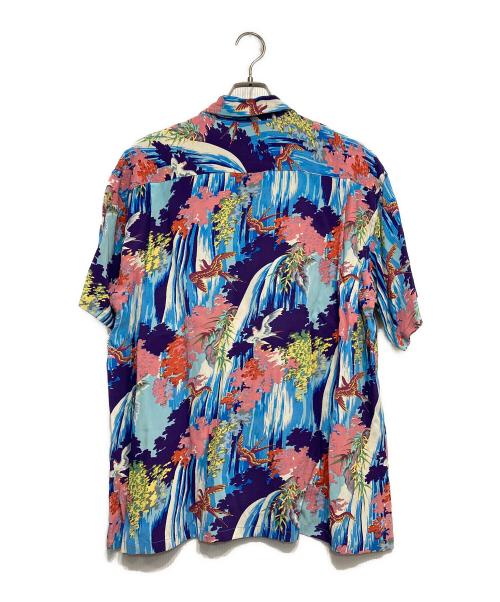 Sun Surf（サンサーフ）Sun Surf (サンサーフ) RAYON HAWAIIAN SHIRT “SWALLOW WILDLY FLUTTERING” ブルー サイズ:XLの古着・服飾アイテム