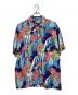 Sun Surf（サンサーフ）の古着「RAYON HAWAIIAN SHIRT “SWALLOW WILDLY FLUTTERING”」｜ブルー