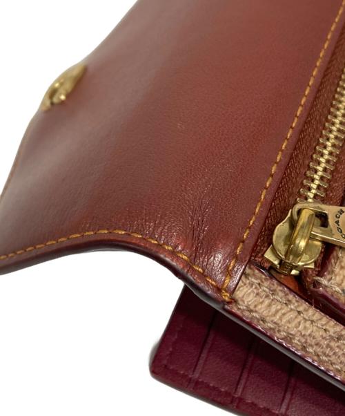 COACH（コーチ）COACH (コーチ) シグネチャーウォレット ブラウンの古着・服飾アイテム