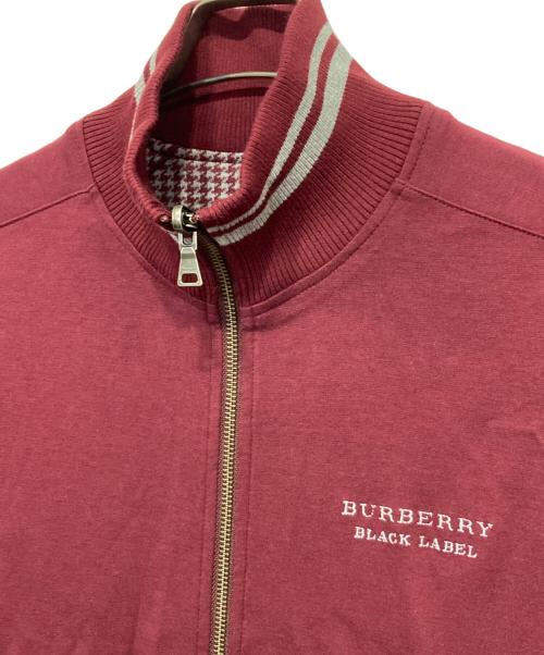 BURBERRY BLACK LABEL（バーバリーブラックレーベル）BURBERRY BLACK LABEL (バーバリーブラックレーベル) リバーシブルジャケット レッド サイズ:3の古着・服飾アイテム
