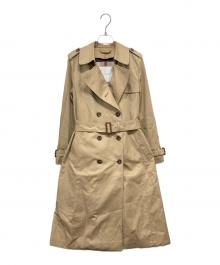 MACKINTOSH PHILOSOPHY（マッキントッシュ フィロソフィー）の古着「ハウスチェックトレンチコート」｜ベージュ