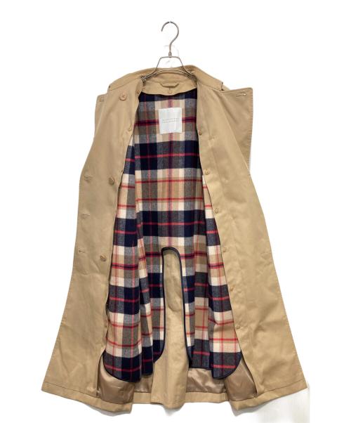 MACKINTOSH PHILOSOPHY（マッキントッシュ フィロソフィー）MACKINTOSH PHILOSOPHY (マッキントッシュ フィロソフィー) ハウスチェックトレンチコート ベージュ サイズ:40の古着・服飾アイテム