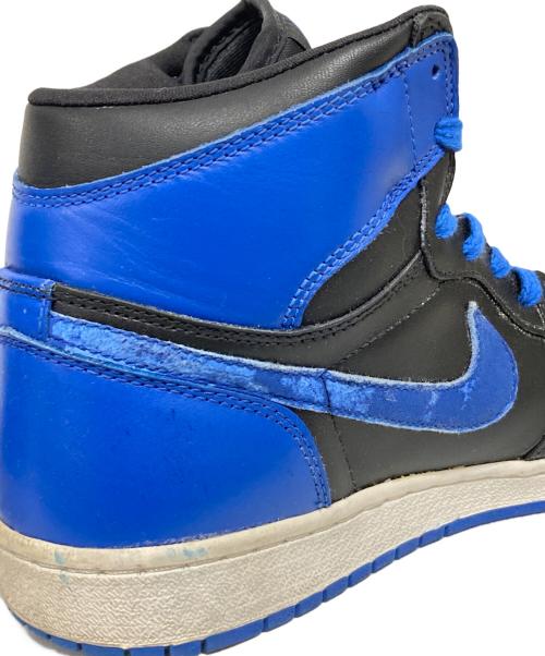 NIKE（ナイキ）NIKE (ナイキ) Air Jordan 1 Retro High ブラック×ブルー サイズ:26.5の古着・服飾アイテム