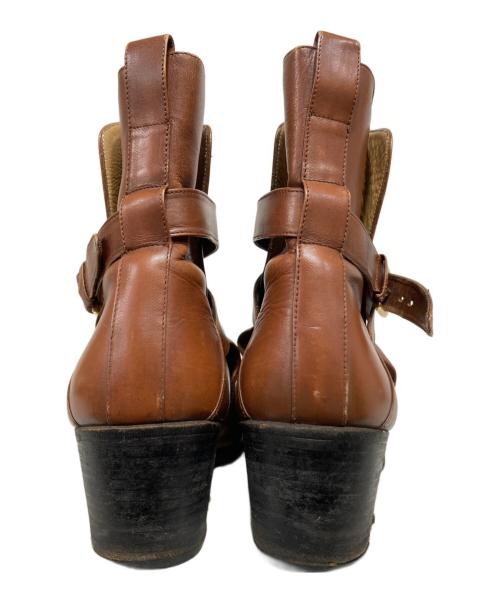 Saint Laurent Paris（サンローランパリ）Saint Laurent Paris (サンローランパリ) ジョッパーブーツ ブラウン サイズ:40の古着・服飾アイテム