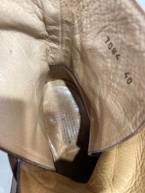 Saint Laurent Paris（サンローランパリ）Saint Laurent Paris (サンローランパリ) ジョッパーブーツ ブラウン サイズ:40の古着・服飾アイテム