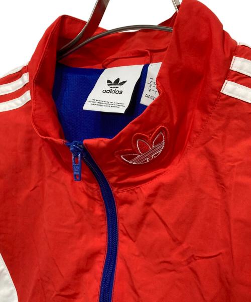 adidas（アディダス）adidas (アディダス) トラック トップ カレッジロイヤル レッド×ブルー サイズ:5XOの古着・服飾アイテム