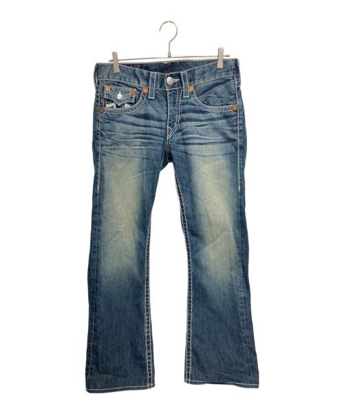 TRUE RELIGION（トゥルー レリジョン）TRUE RELIGION (トゥルー レリジョン) RAINBOW BILLY-フレアデニムパンツ インディゴ サイズ:31の古着・服飾アイテム