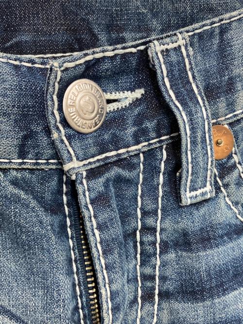 TRUE RELIGION（トゥルー レリジョン）TRUE RELIGION (トゥルー レリジョン) RAINBOW BILLY-フレアデニムパンツ インディゴ サイズ:31の古着・服飾アイテム