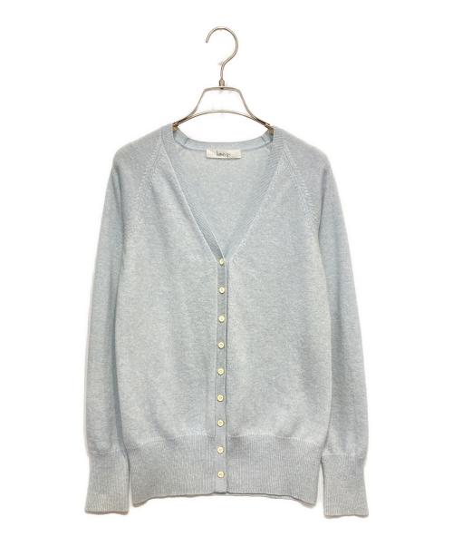 Humoresque（ユーモレスク）Humoresque (ユーモレスク) カシミヤカーディガン ブルー サイズ:-の古着・服飾アイテム