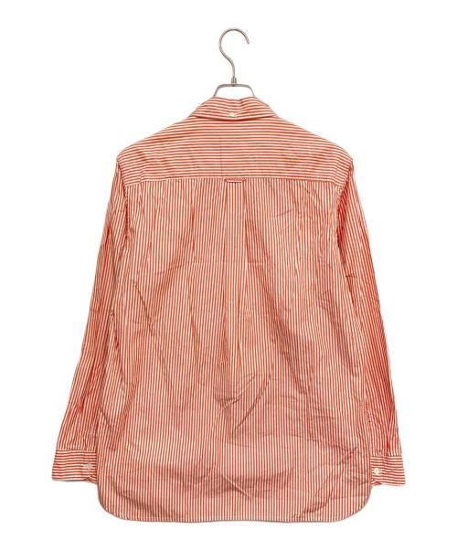 GANRYU（ガンリュウ）GANRYU (ガンリュウ) パッチワークドットシャツ レッド サイズ:Ｌの古着・服飾アイテム