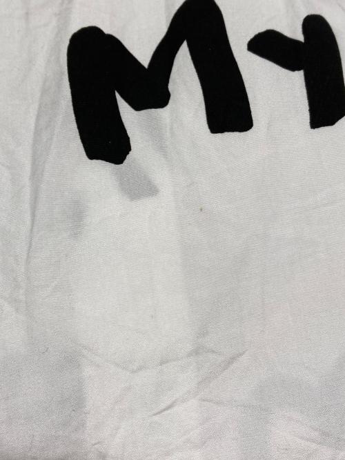 COMME des GARCONS HOMME PLUS（コムデギャルソンオムプリュス）COMME des GARCONS HOMME PLUS (コムデギャルソンオムプリュス) メッセージプリントロングシャツ ホワイト サイズ:Sの古着・服飾アイテム