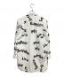 COMME des GARCONS HOMME PLUS (コムデギャルソンオムプリュス) メッセージプリントロングシャツ ホワイト サイズ:S：10000円