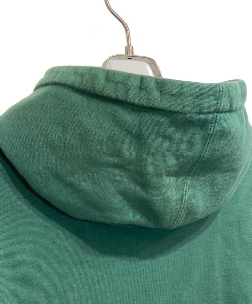 SUPREME（シュプリーム）SUPREME (シュプリーム) Bleached Hooded Sweatshirt グリーン サイズ:LARGEの古着・服飾アイテム
