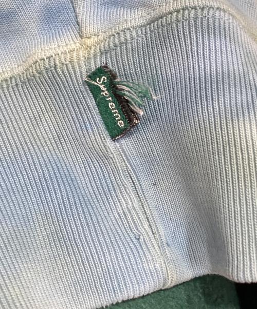 SUPREME（シュプリーム）SUPREME (シュプリーム) Bleached Hooded Sweatshirt グリーン サイズ:LARGEの古着・服飾アイテム