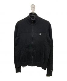 Calvin Klein Jeans（カルバンクラインジーンズ）の古着「ジップアップジャケット」｜ブラック