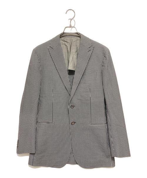 stile latino（スティレラティーノ）Stile Latino (スティレラティーノ) テーラードジャケット グレー サイズ:48の古着・服飾アイテム