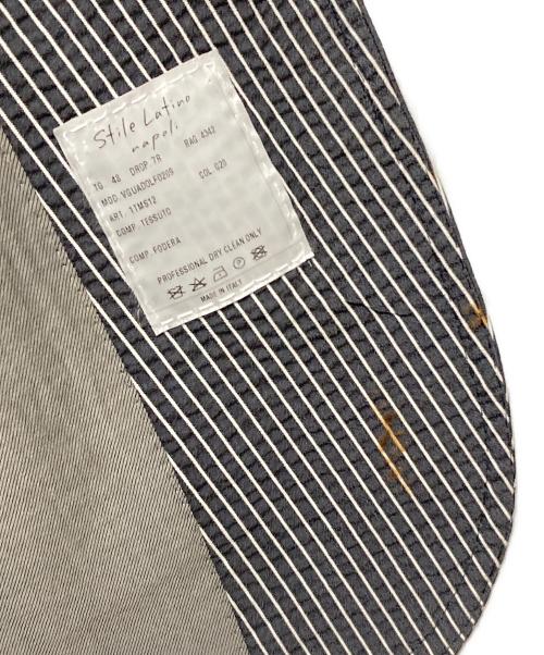 stile latino（スティレラティーノ）Stile Latino (スティレラティーノ) テーラードジャケット グレー サイズ:48の古着・服飾アイテム