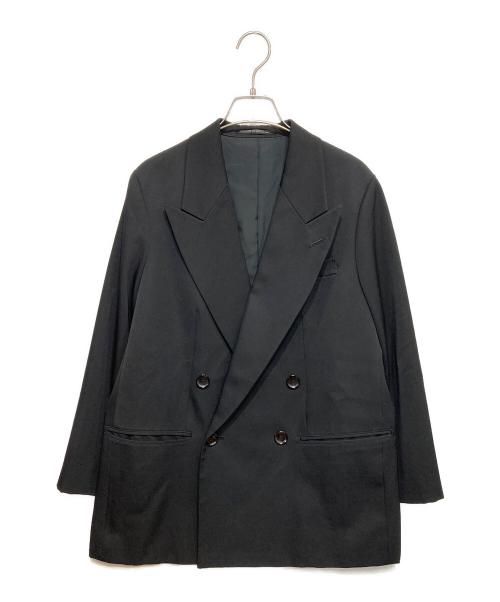 Yohji Yamamoto FEMME（ヨウジヤマモトファム）Yohji Yamamoto FEMME (ヨウジヤマモトファム) ダブルジャケット ブラック サイズ:Sの古着・服飾アイテム