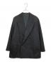 Yohji Yamamoto FEMME（ヨウジヤマモトファム）の古着「ダブルジャケット」｜ブラック