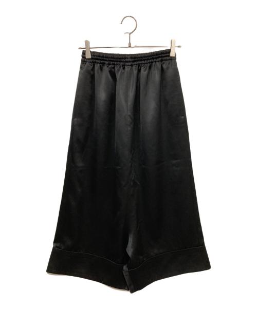 JUNYA WATANABE（ジュンヤワタナベ）JUNYA WATANABE (ジュンヤワタナベ) Wide Leg Cuffed Trousers ブラック サイズ:XSの古着・服飾アイテム