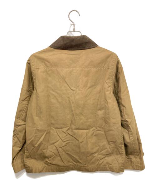FRED PERRY（フレッドペリー）FRED PERRY (フレッドペリー) The British Millerain (ザ ブリティッシュ ミラレイン) オイルドジップアップジャケット ブラウン サイズ:Mの古着・服飾アイテム