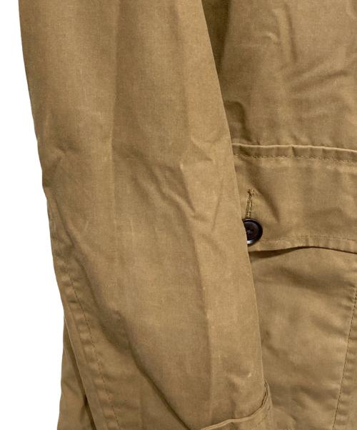 FRED PERRY（フレッドペリー）FRED PERRY (フレッドペリー) The British Millerain (ザ ブリティッシュ ミラレイン) オイルドジップアップジャケット ブラウン サイズ:Mの古着・服飾アイテム